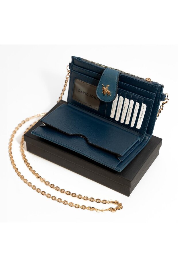 Kadın El Cüzdanı Mavi - 2