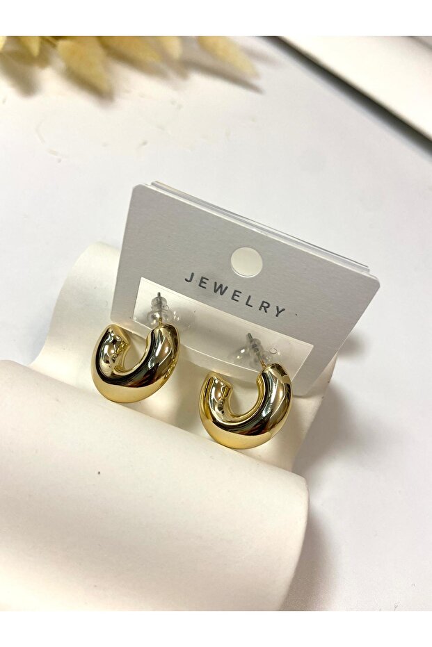 Çelik halka küpe - 1