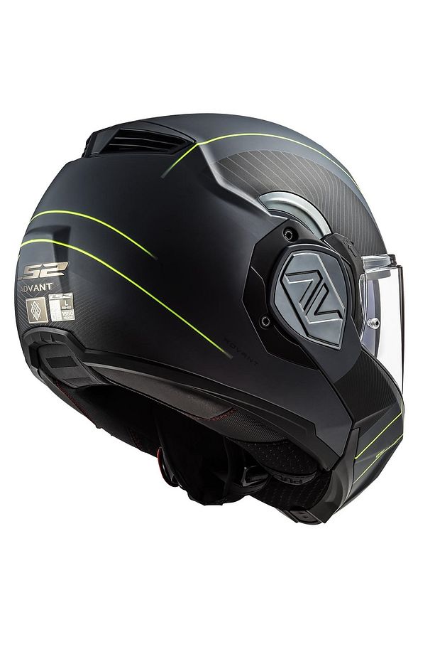 Advant Cooper Çene Açılır Modüler Kask Mat Tıtanıum Siyah - 2
