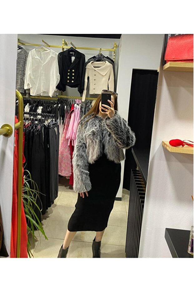 Kışlık kürk mont - 4