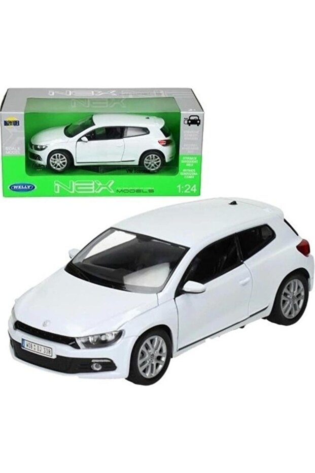 1:24 Volkswagen Scirocco Model Araba Mavi - 2