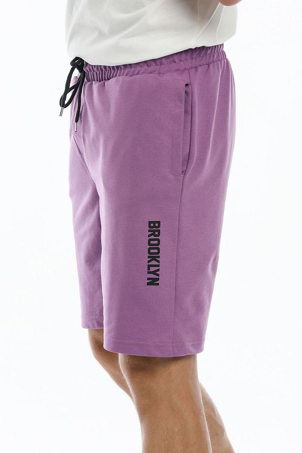 Süperlife Erkek Regular Fit Brooklyn Baskılı Şort Spr 208 - 6