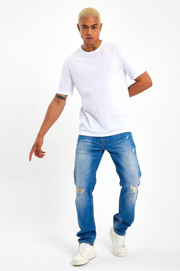 Men's Crew Neck Oversize Fit T-Shirt Spr21y30