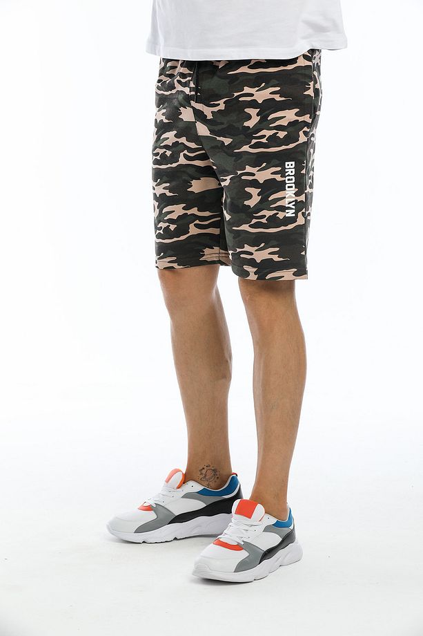Süperlife Erkek Regular Fit Brooklyn Baskılı Şort Spr 208 - 2