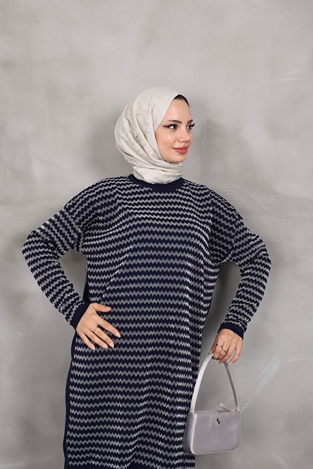 Simli Triko Tunik - 3