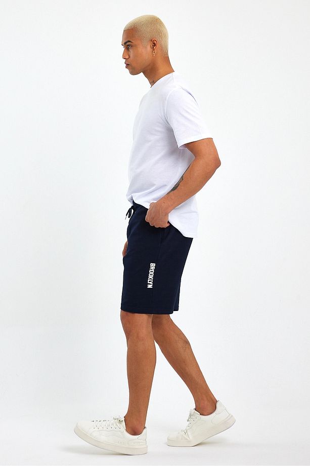 Süperlife Erkek Regular Fit Brooklyn Baskılı Şort Spr 208 - 2