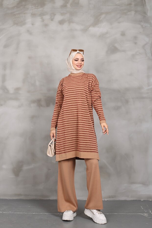 Simli Triko Tunik - 5