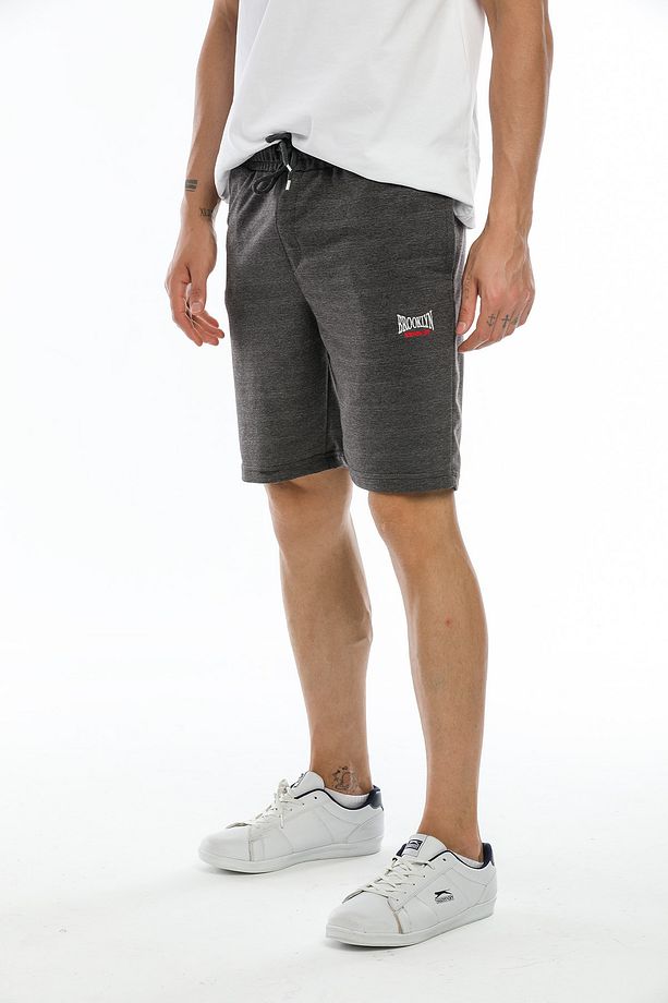 Süperlife Erkek Regular Fit Nakışlı Brooklyn Şort Spr21y57 - 1