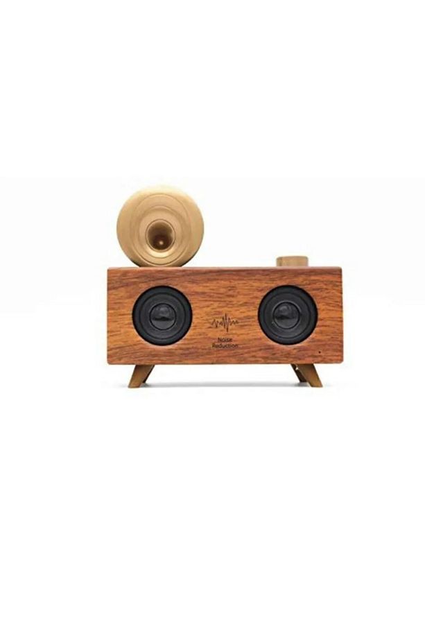 B6 Gramafon Radyo Müzik Apollo 3d Ses Teknolojisi Yüksek Ses Kalitesi Nostaljik USB TF Kart Aux - 2