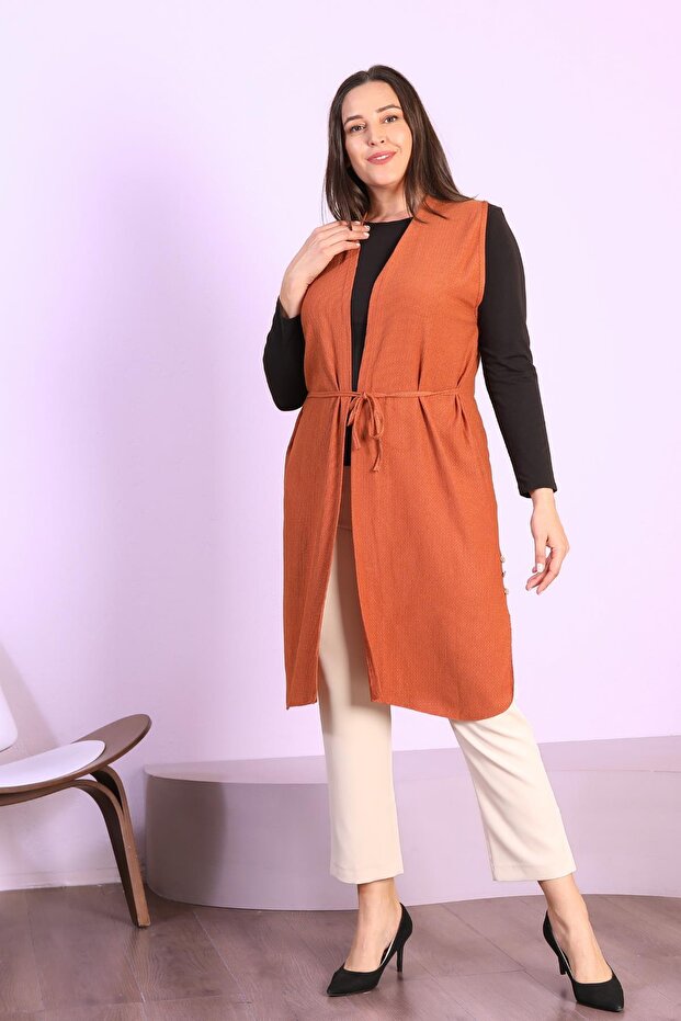 Long Large Size Vest Women's All Seasons