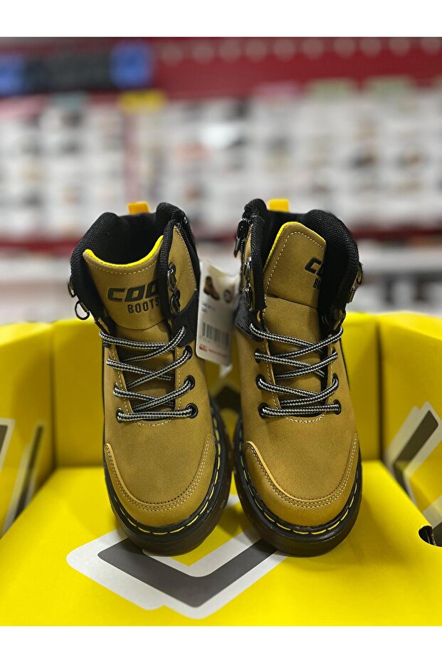 حذاء كان أصفر للأولاد - 3