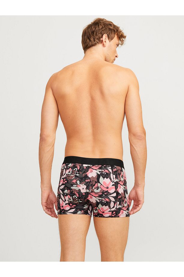 Karışık 3'lü Set Boxer Şort İç Çamaşır Paketi-Forest Night - 4