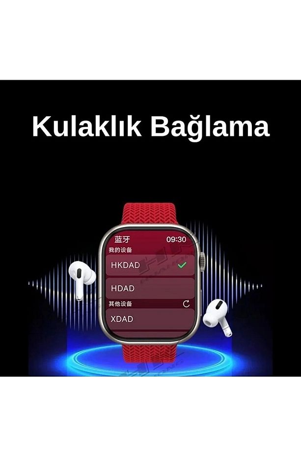 Hk10 Ultra 3 Max Akıllı Saat – 2.02” Amoled Ekran, Bluetooth Arama, Aı Asistan, Gps, 2gb Hafıza - 2