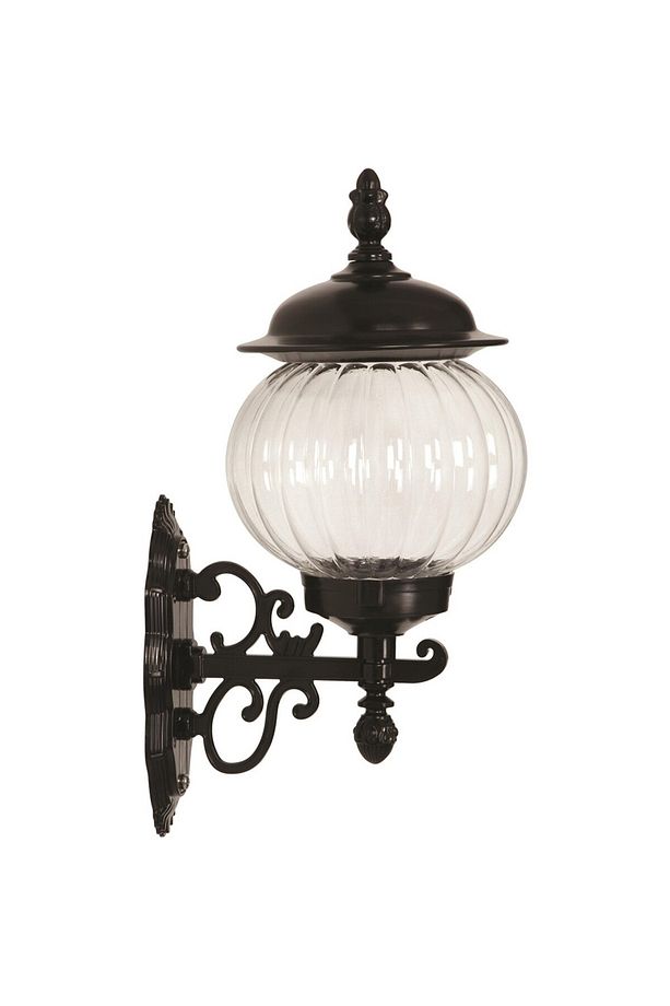 Avonnı Bap-68187-m3 Siyah Boyalı Dış Mekan Aydınlatma E27 Abs Akrilik Cam 27x23cm - 1