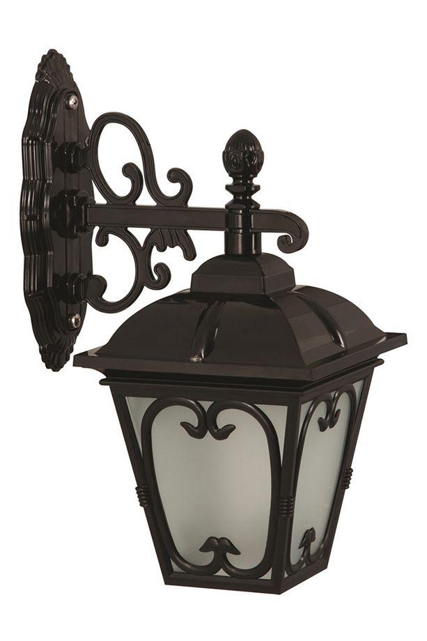 Avonnı Bap-68181-bsy-m2 Siyah Boyalı Dış Mekan Aydınlatma E27 Abs Polikarbon Cam 28x20cm - 2