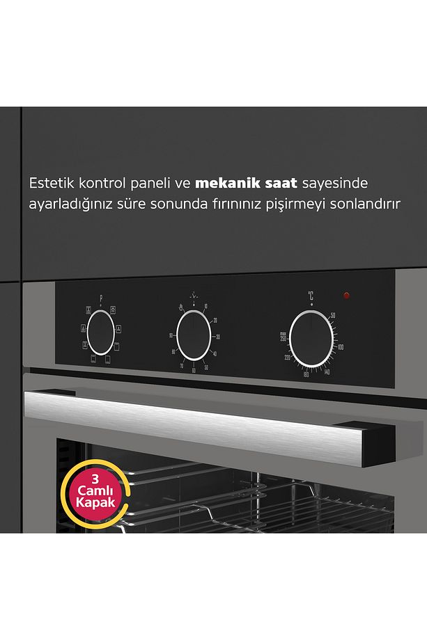 8222 Ank. Qs Büyük Pop-up 9 Fonk Gri Cam Power Turbo - 3