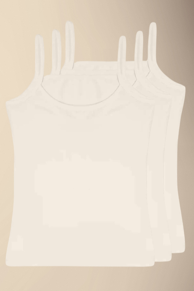 3'Lü İp Askı Atlet - 2