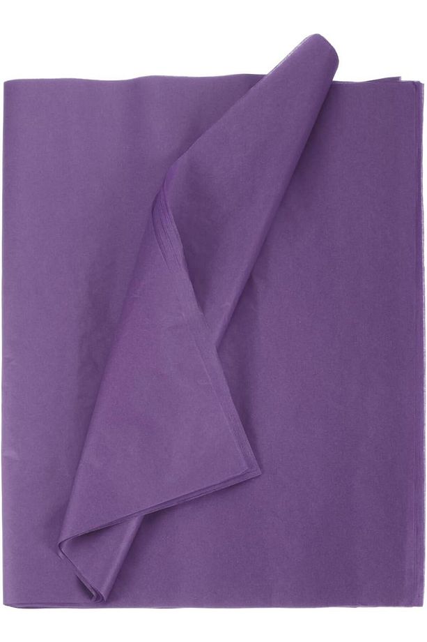 - Mor Hışır Kağıt (Pelur Kağıt) 50x70 Cm (10 Adet) - 1