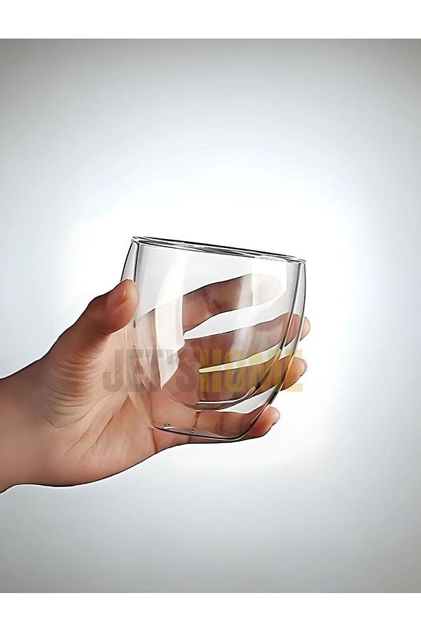 6’lı Set Cappuccino Bardağı Latte Bardağı Çift Cidarlı Bardak Americano Bardağı 250 ml Kahve Bardağı - 3
