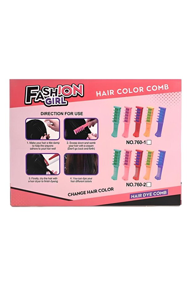 5 Renk Saç Boyama Seti - 6