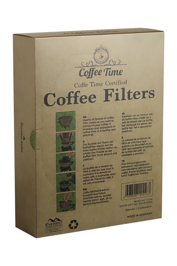 COFFEE TİME COFFEE FİLTERS NO:4 80 Lİ - 3
