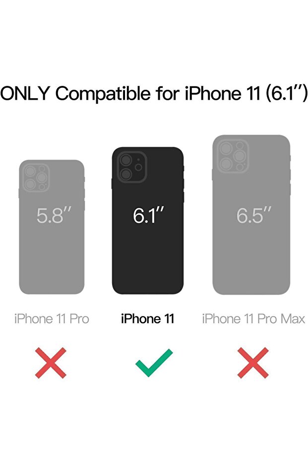 حافظة هاتف بشعار iPhone 11، مصنوعة من السيليكون الفاخر الناعم، وبطانة من الألياف الدقيقة، متينة - 3