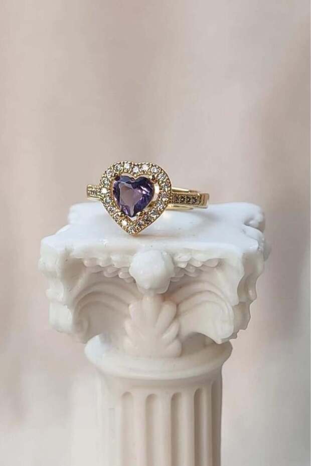 Women's Special Design Baguette Zircon Stone Adjustable Numberless Ring Zyna4