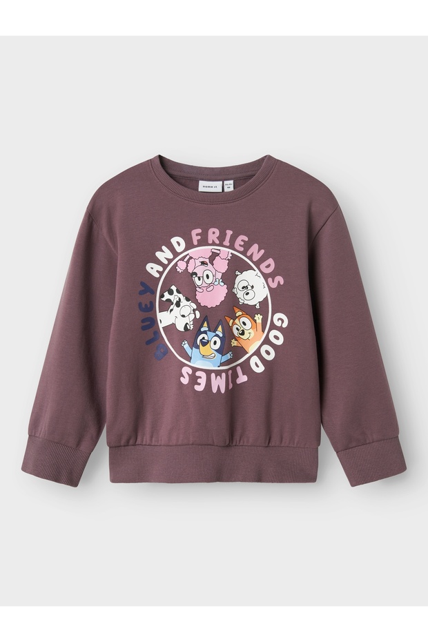 Nmfnira Bluey Nreg - High Waist Sweatshirt