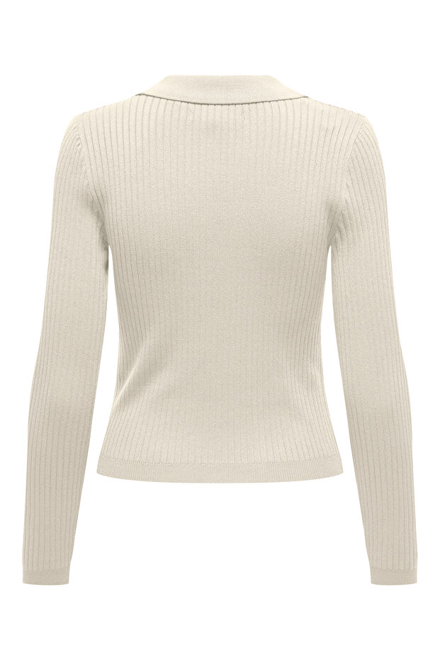 ONLKAYA LS POLO V-NECK PULLOVER EX KNT - 2