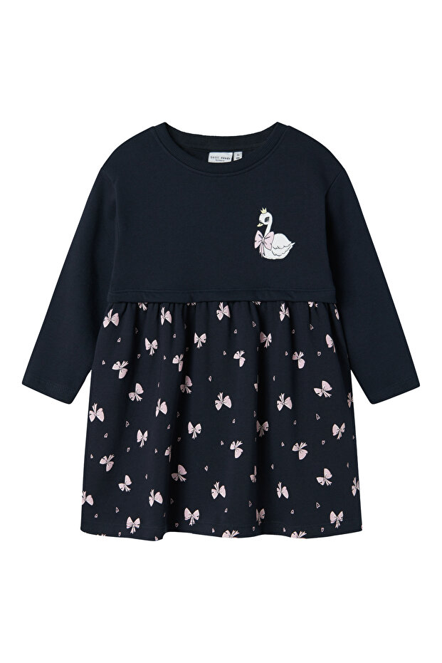 Nmfvalona Ls Nreg Swe Dress Bru