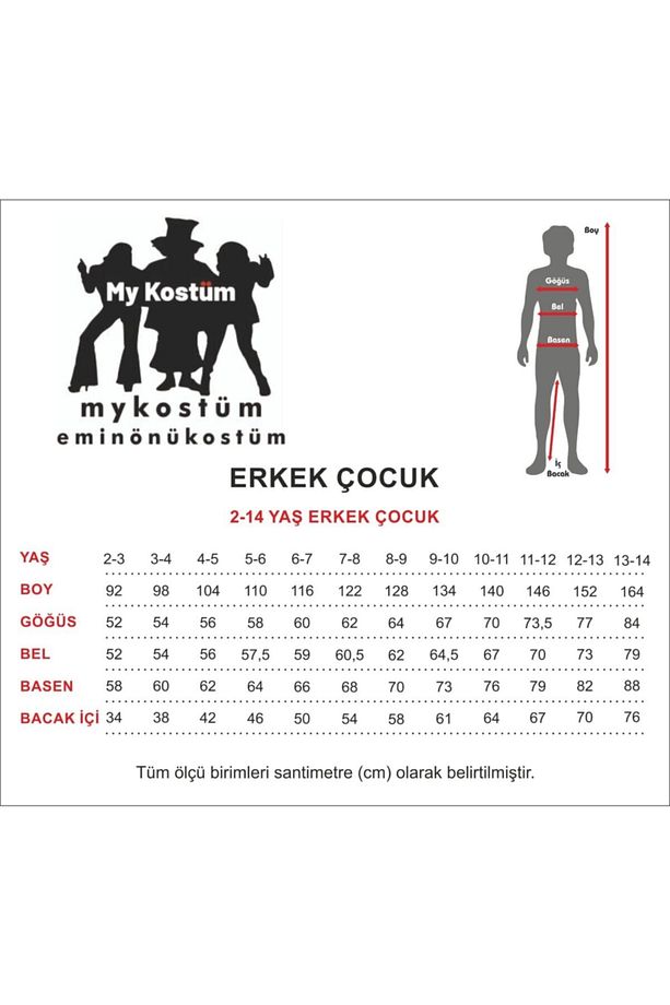 Aşçı Erkek Çocuk Kostümü - 2