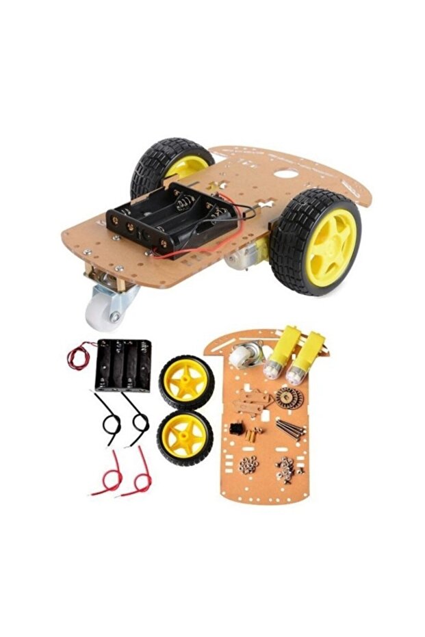 2WD Robot Araba Kiti - 3