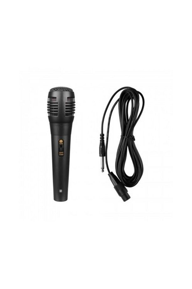 6,5 Mm Yüksek Ses Kaliteli Dinamik Konuşmacı Mikrofonu - Kablolu Karaoke Mikrofonu He-200 - 1