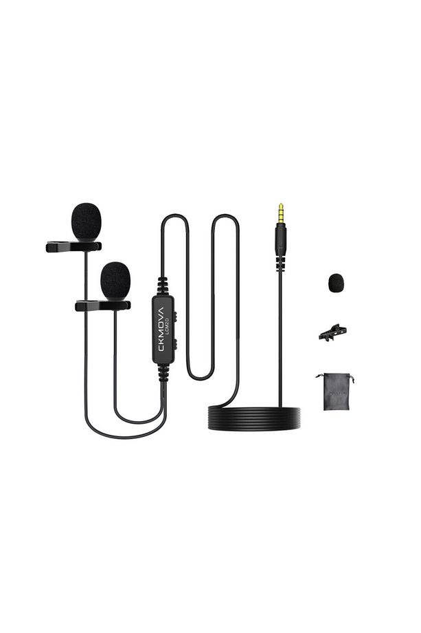 Lcm 2d – 3.5 Mm Konnektörlü Klipsli 2’li Yaka Mikrofonu - 3