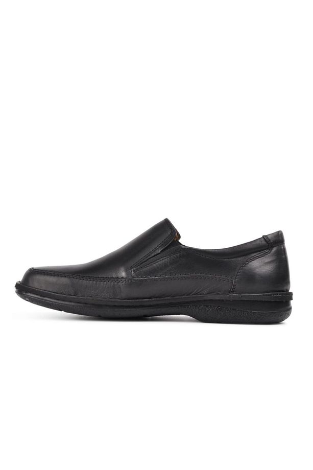 Dr. Flexer 816612 Siyah Erkek Hakiki Deri Slip On Ayakkabı - 6