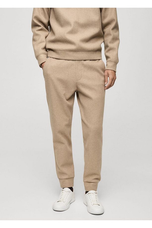 Flanel ipli Jogger pantolon - 1
