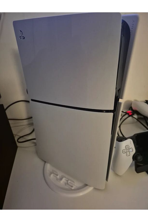 ps5 slim kasa dikey stand ps5 logolu (vidasız) - 3