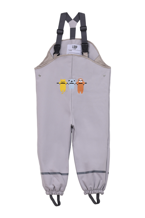 Softshell Su Geçirmez Polarlı Çocuk Tulumu - 1