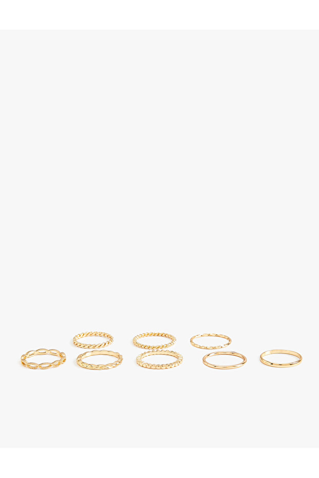 Joint Ring Set 8-Piece Steel Mixed