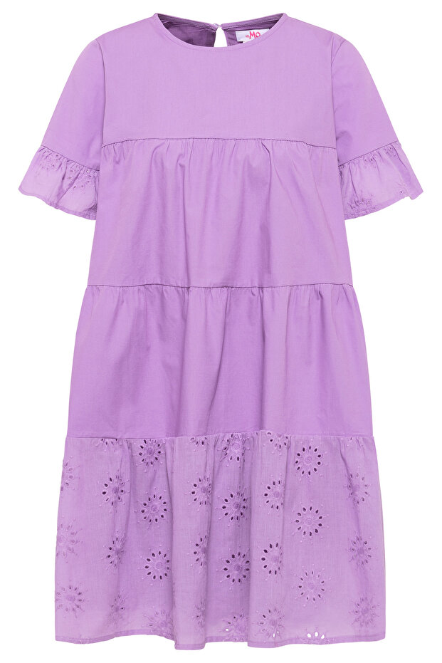 Kleid mit Lochspitze - 2