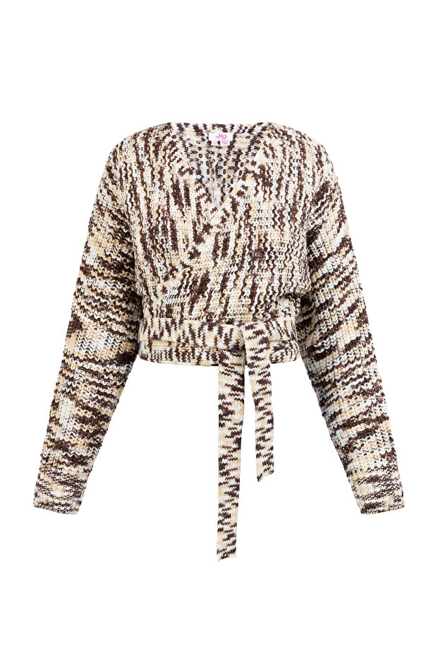 Wickeljacke aus Strick - 2