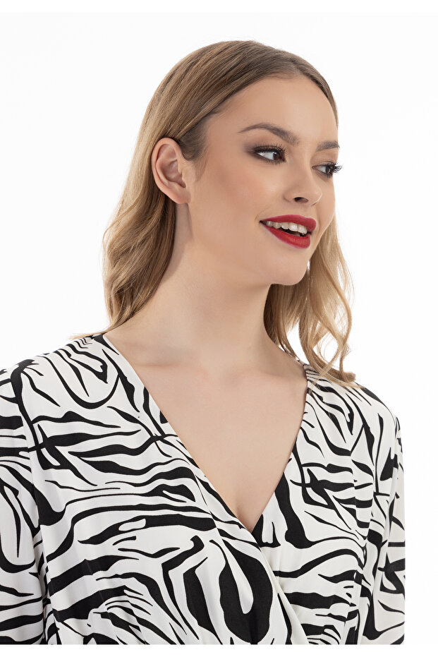 Kleid - Zebraprint - 5