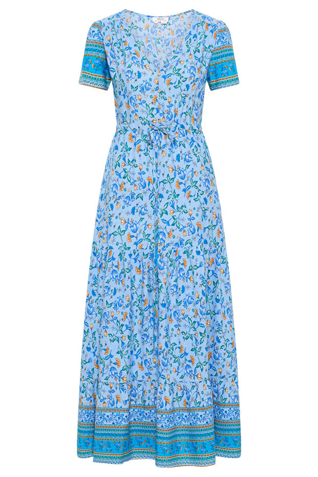 Maxikleid mit Blumenprint - 3