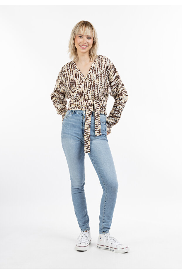 Wickeljacke aus Strick - 1