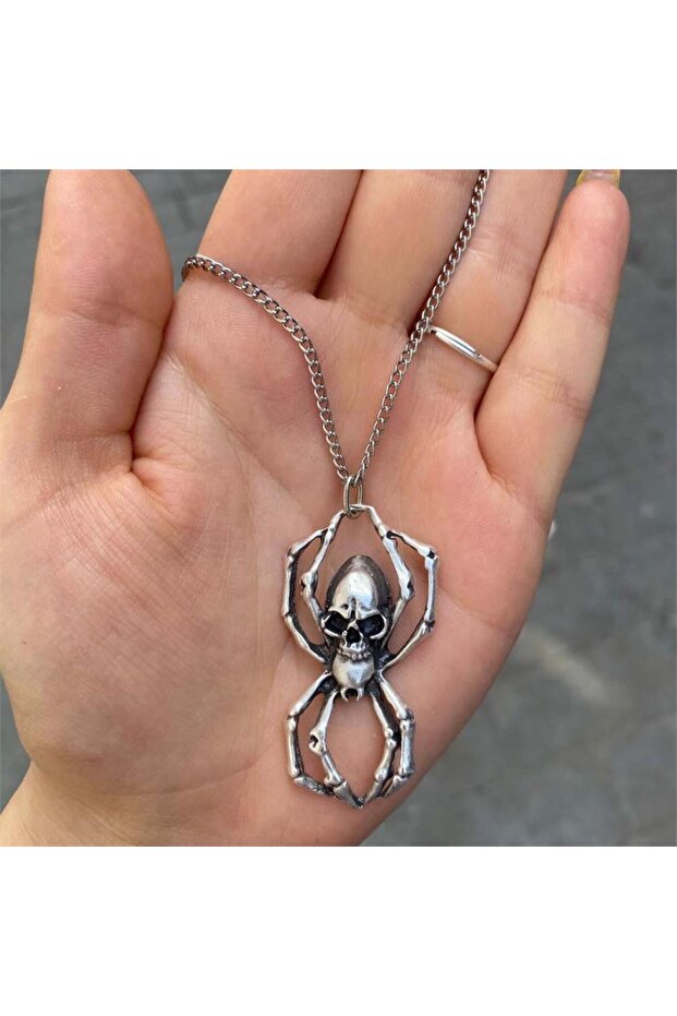 Skull Spider Kolye - 1