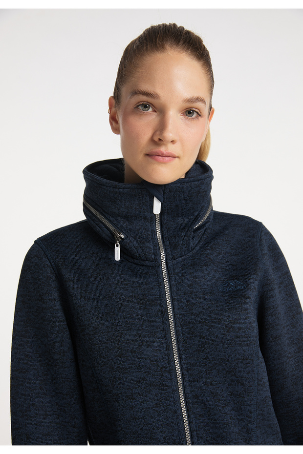 Pletený fleecový kabát - 4