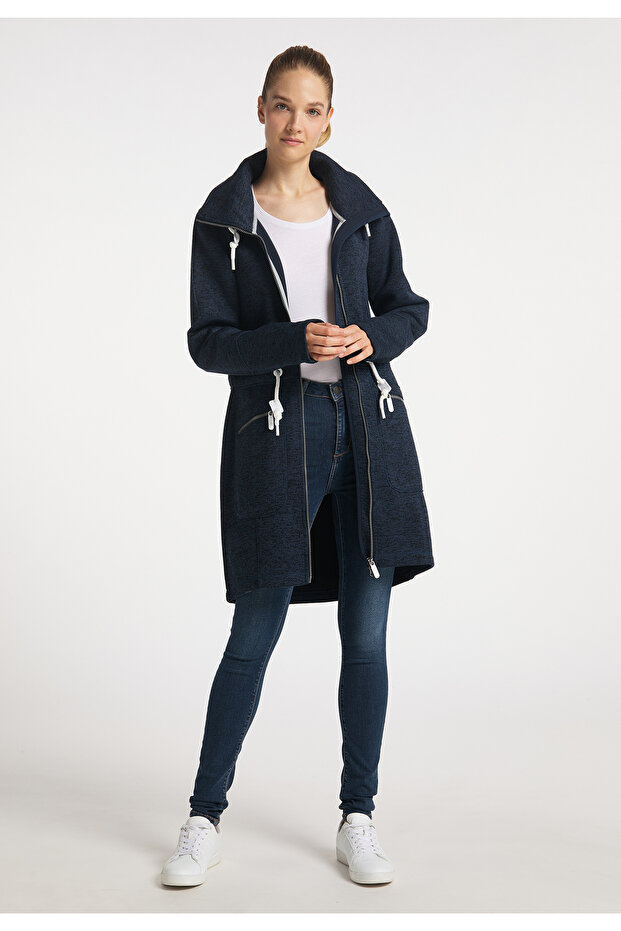 Pletený fleecový kabát - 5