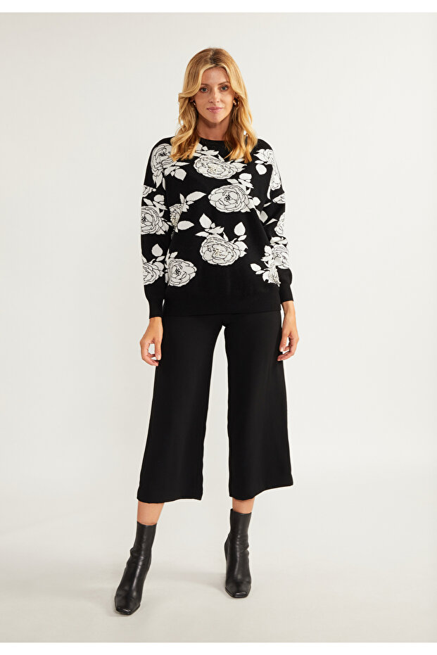 Pullover mit Perlen - 1