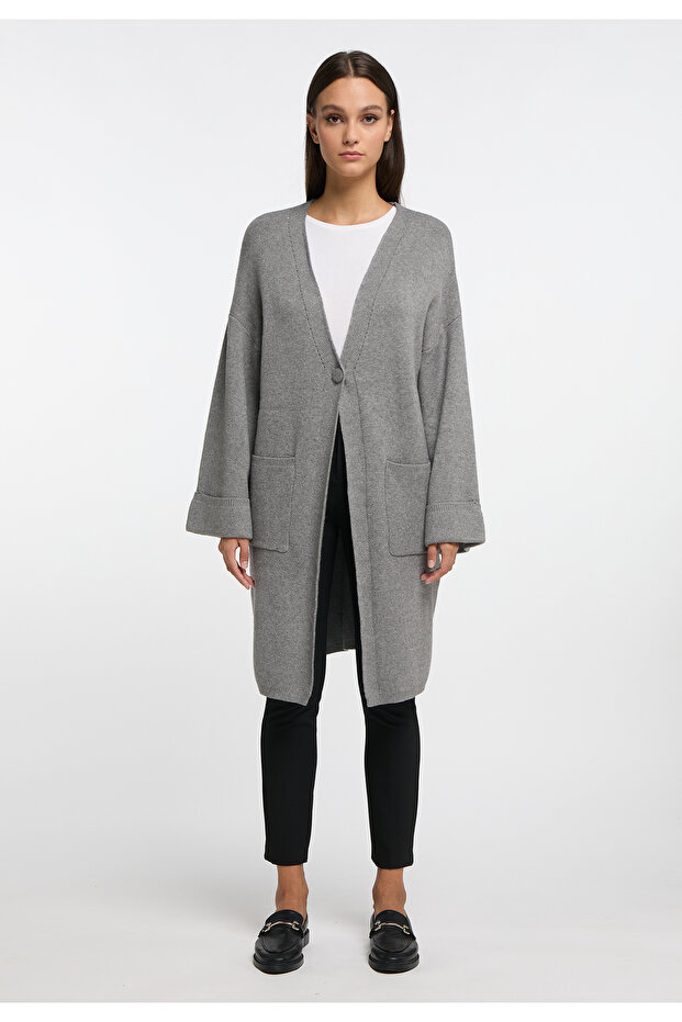 offener Strick Cardigan - 1