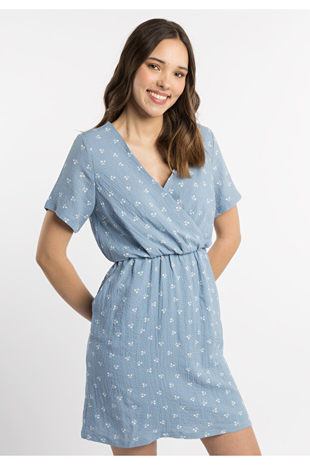 Kleid mit Blütenprint - 3